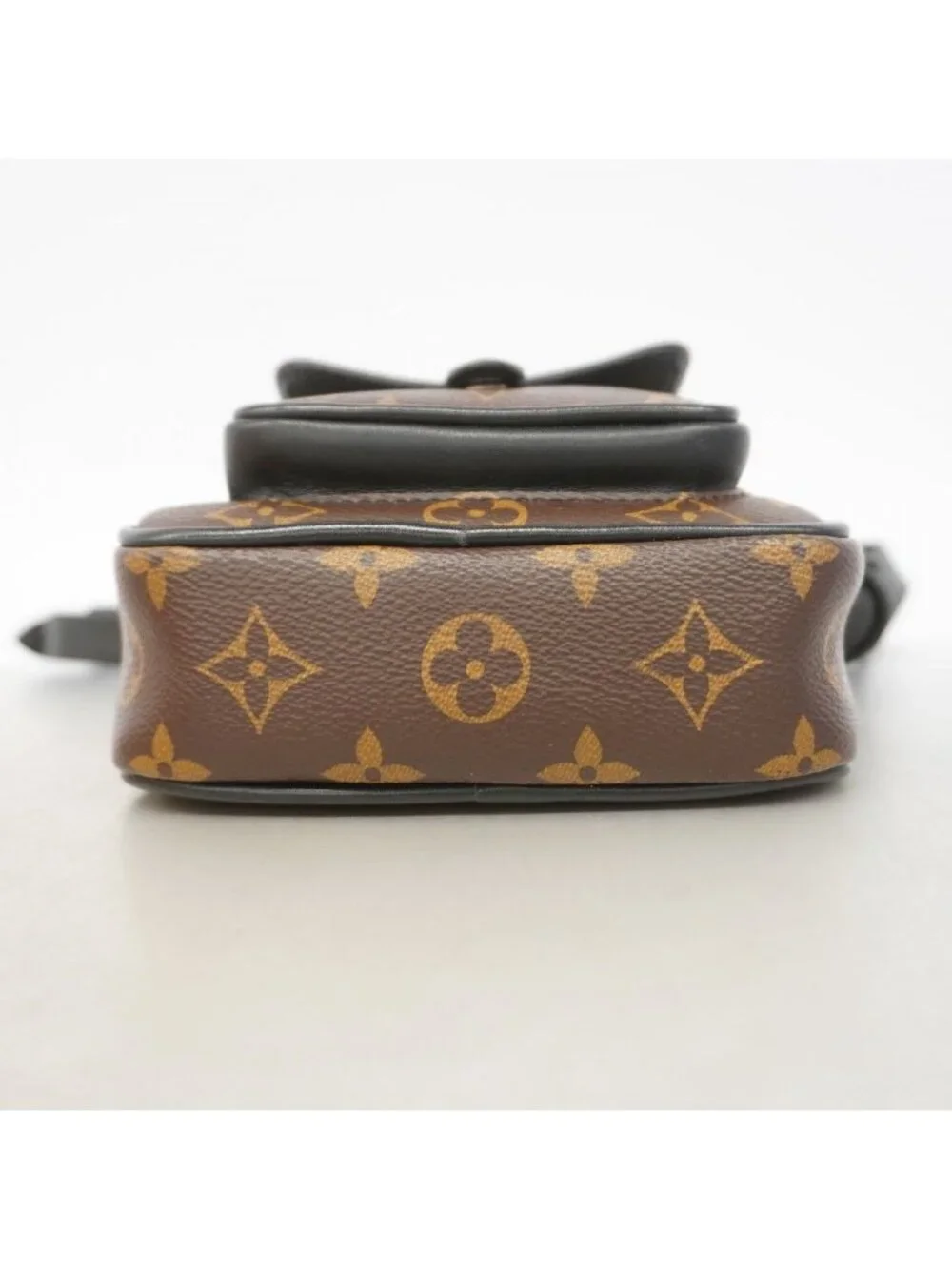 Louis Vuitton Shoulder Bag Monogram Macassar Christopher Wearable Wallet Brown